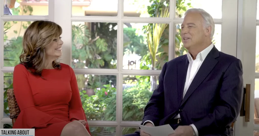Tina Jesso being interviewed by Jack Canfield